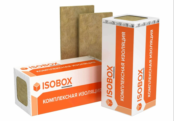 ПЛИТА МИНЕРАЛОВАТНАЯ ISOBOX  ВЕНТ УЛЬТРА ( 50*1200*600)